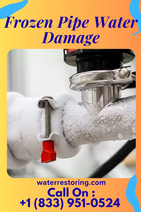 Frozen Pipe Water Damage in Midland, CO